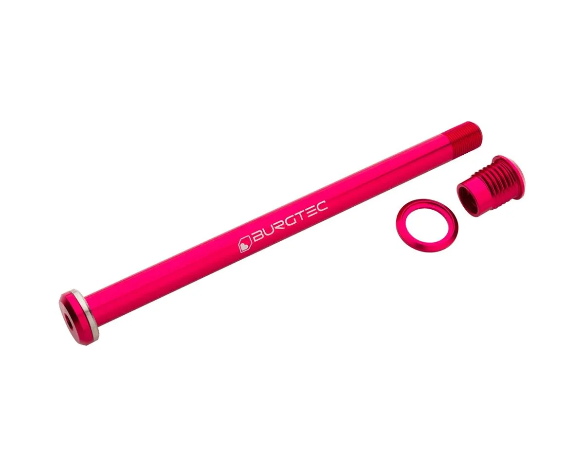 Burgtec Santa Cruz Rear Axle (Toxic Pink) (12 x 173.7mm)
